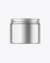 Metallic Cosmetic Jar Mockup