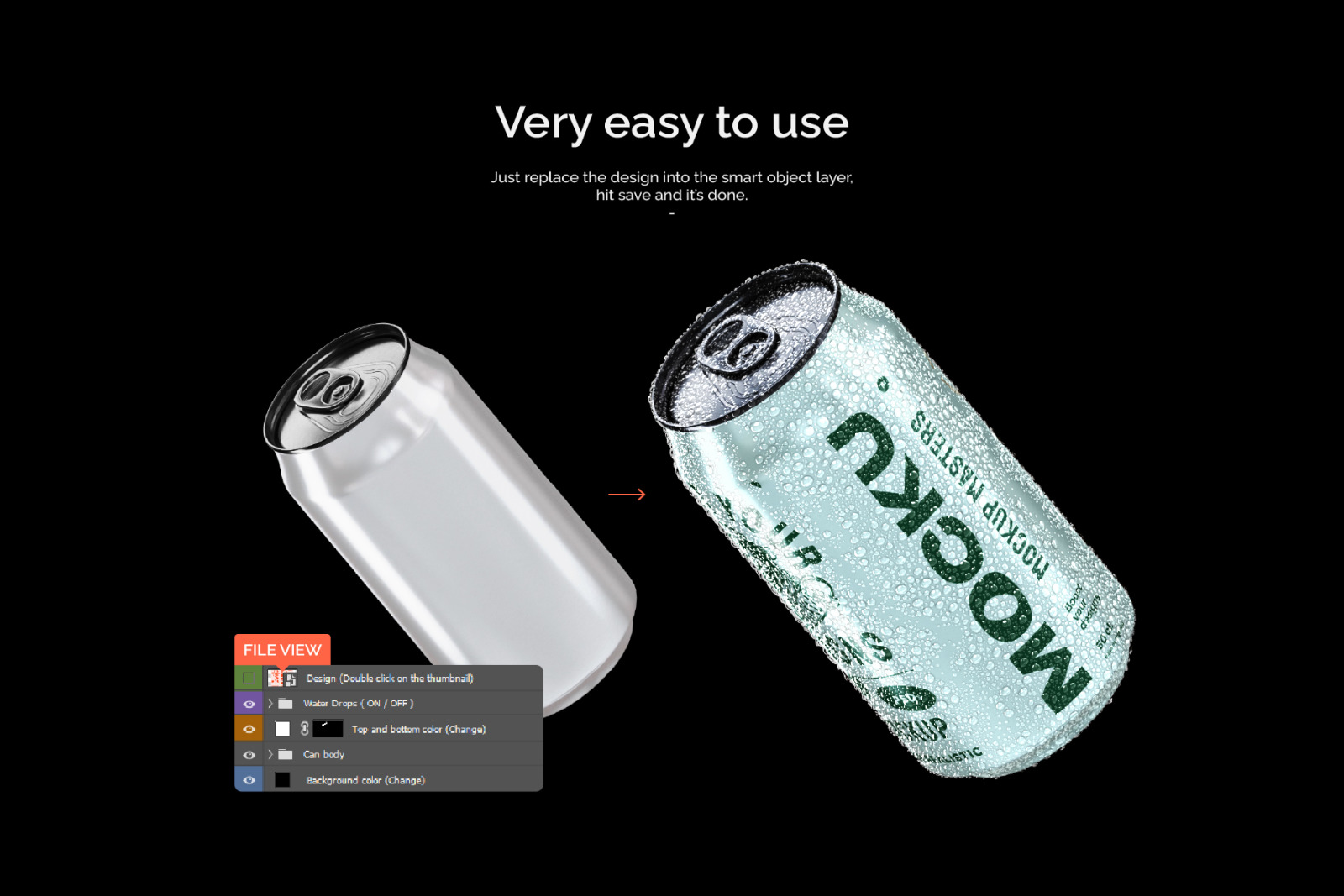 Can 350ml Video Mockup - Photoshop File Can 350ml Video Mockup - Photoshop File