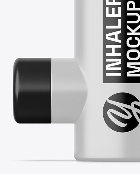 Matte Inhaler Mockup