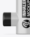 Matte Inhaler Mockup