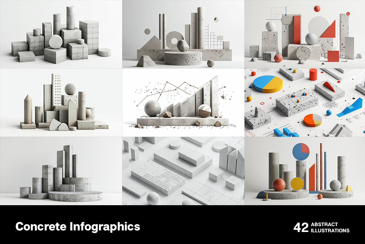 Concrete infographics Concrete infographics