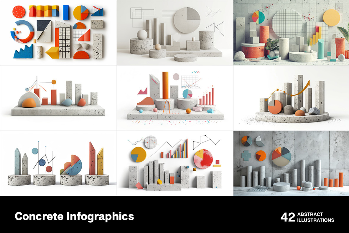Concrete infographics Concrete infographics
