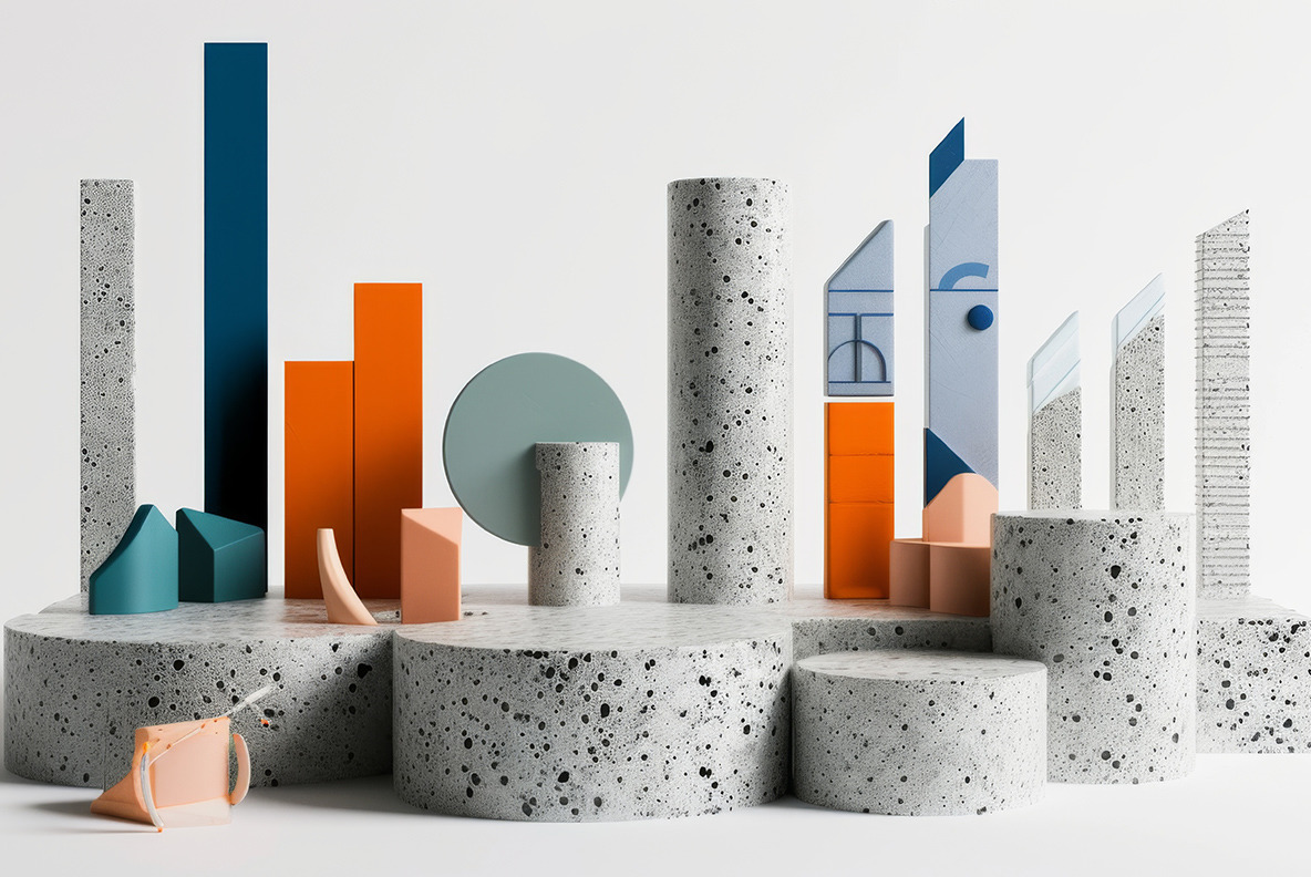 Concrete infographics Concrete infographics