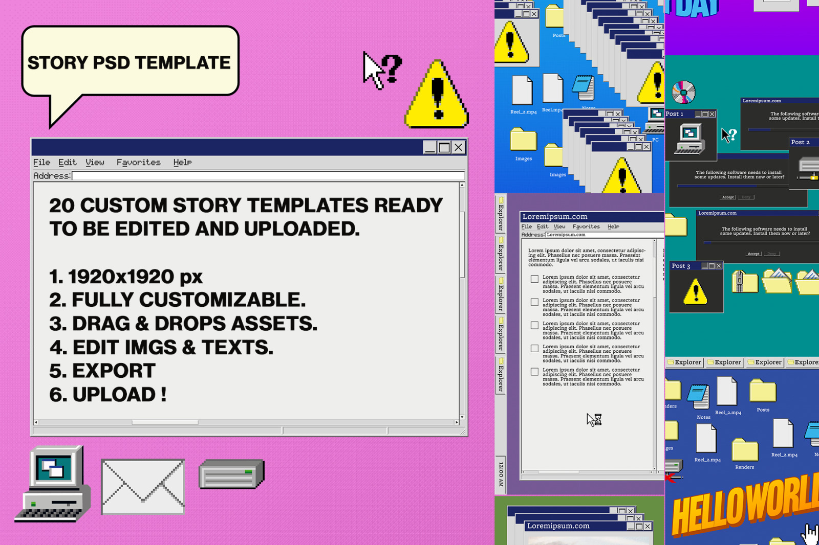 RETRO UI KIT RETRO UI KIT