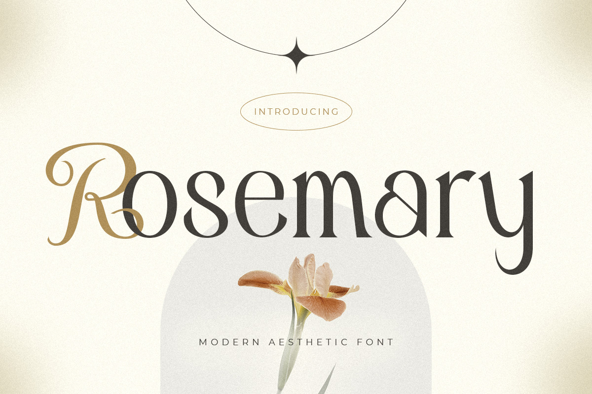 Rosemary - Modern Aesthetic Font Rosemary - Modern Aesthetic Font