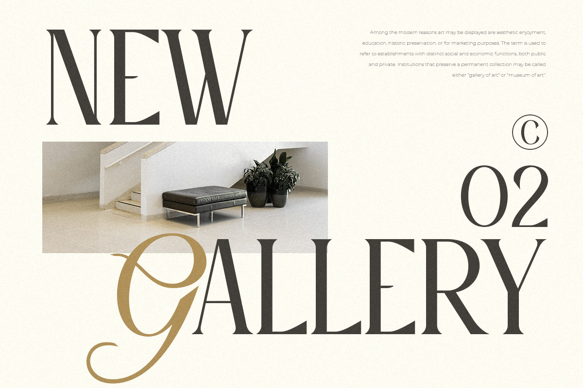Rosemary - Modern Aesthetic Font Rosemary - Modern Aesthetic Font
