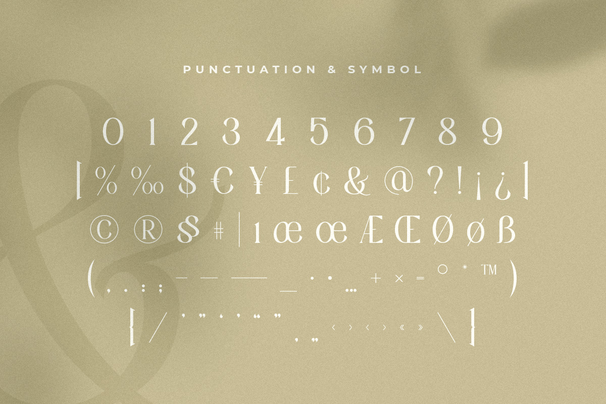 Rosemary - Modern Aesthetic Font Rosemary - Modern Aesthetic Font