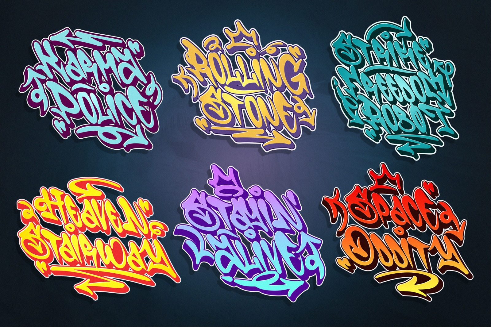 Shotgun Blues | Graffiti Music Font Shotgun Blues | Graffiti Music Font