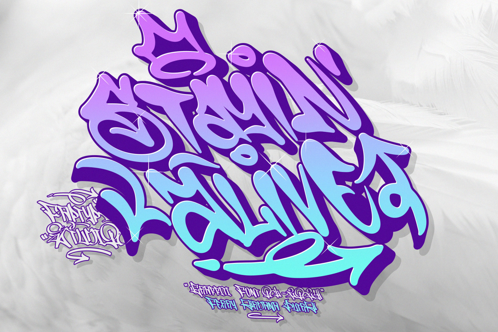 Shotgun Blues | Graffiti Music Font