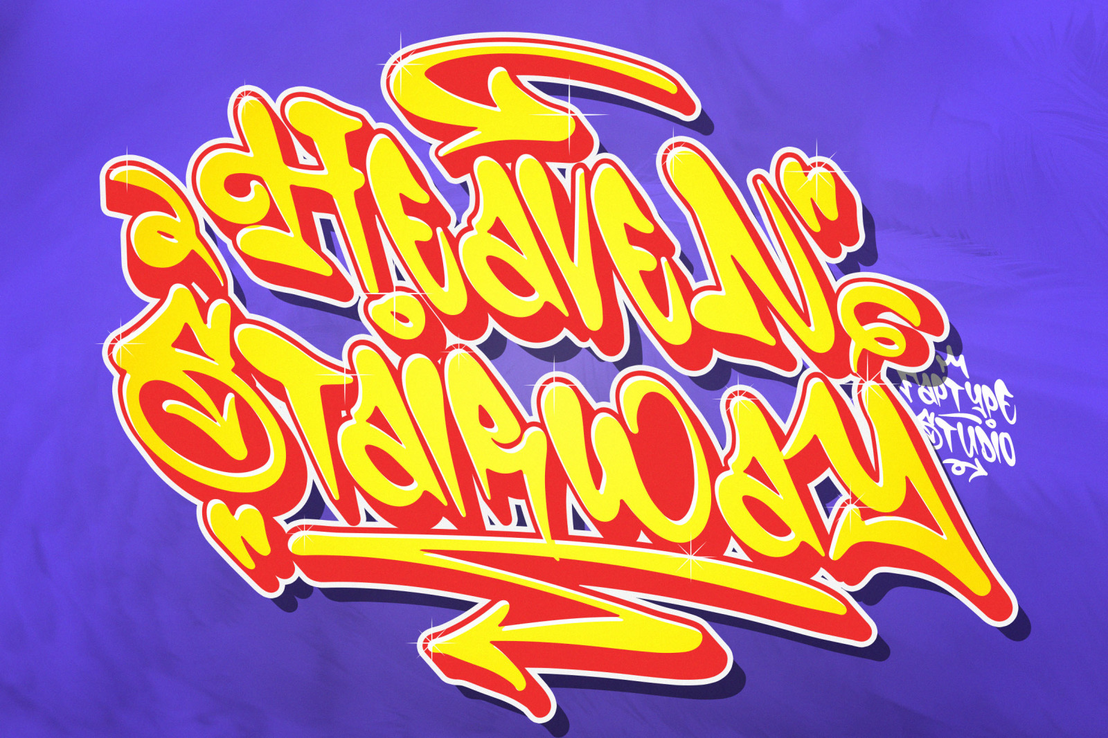 Shotgun Blues | Graffiti Music Font