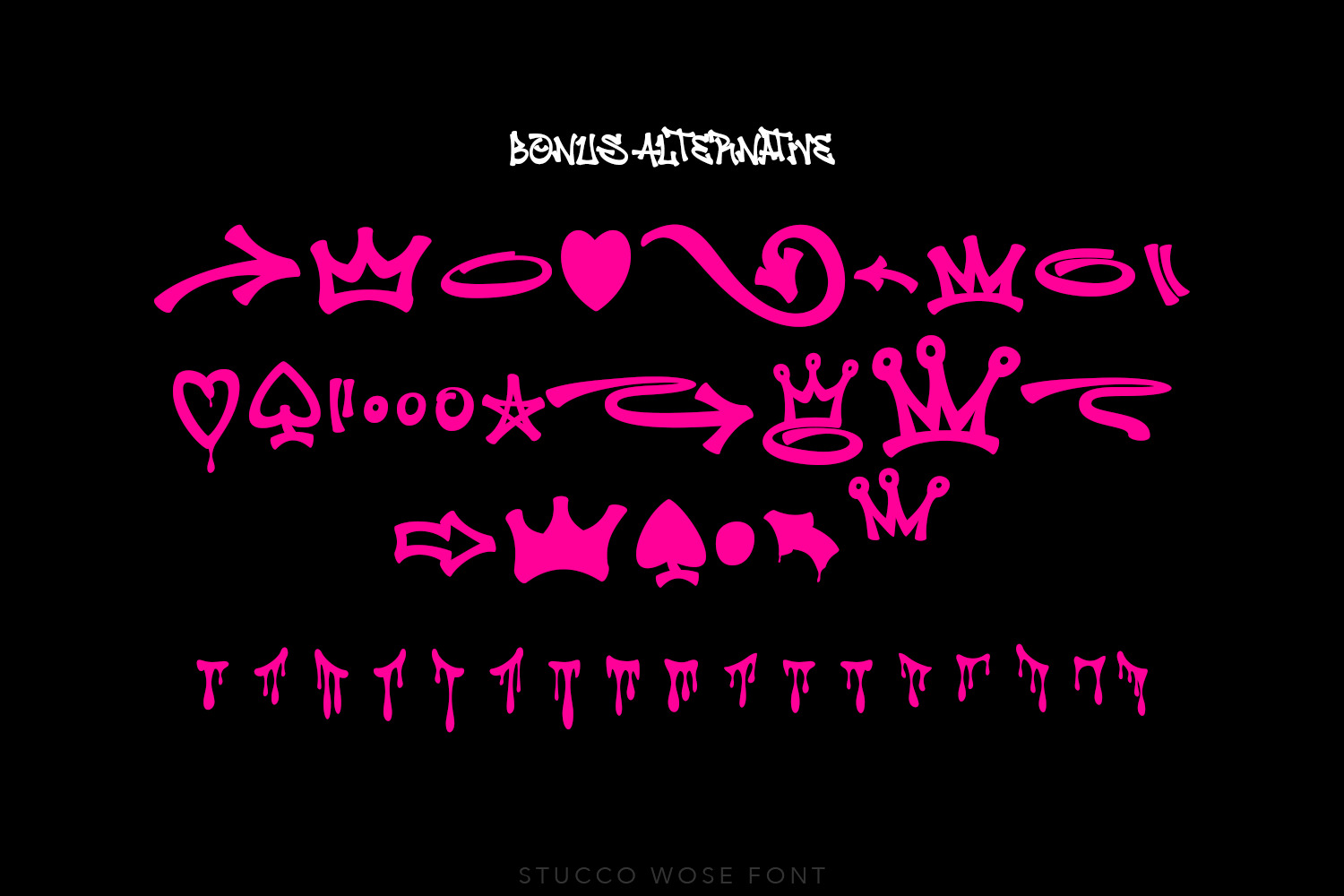 Stucco Wose Graffiti Font Stucco Wose Graffiti Font