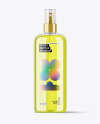 Clear Cosmetic Spray Bottle Mockup