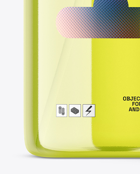 Clear Cosmetic Spray Bottle Mockup