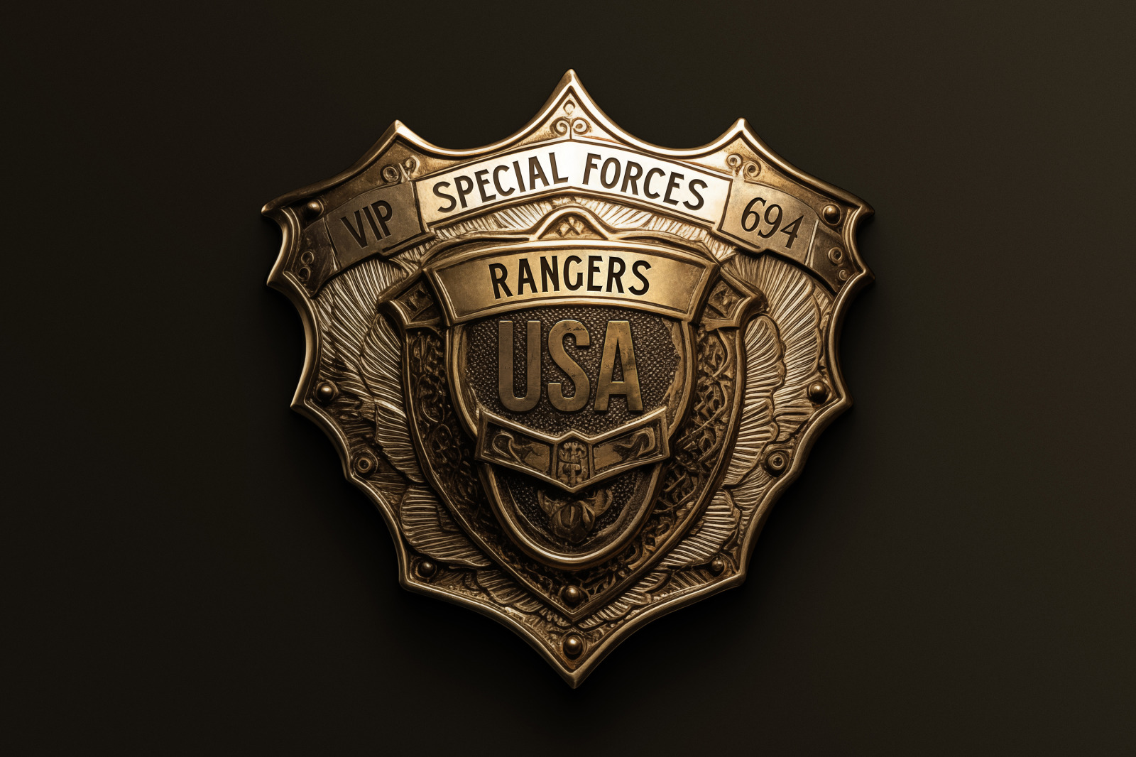 15 Police / Army / Sheriff Metal Badge PSD Templates