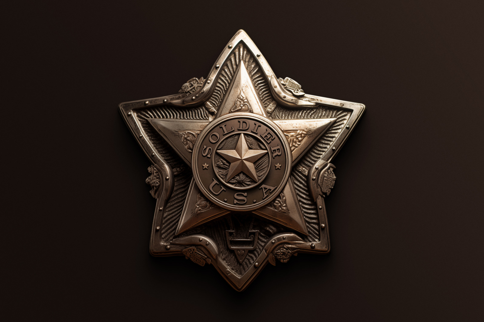 15 Police / Army / Sheriff Metal Badge PSD Templates