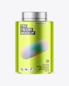 Metallic Tea Tin Can Mockup