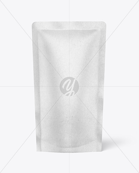 Kraft Stand-Up Pouch Mockup