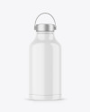 Glossy Hydro Flask Bottle Mockup