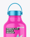 Glossy Hydro Flask Bottle Mockup