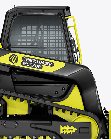 Track Loader Mockup - Side View