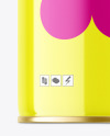 Glossy Spray Paint Can Mockup