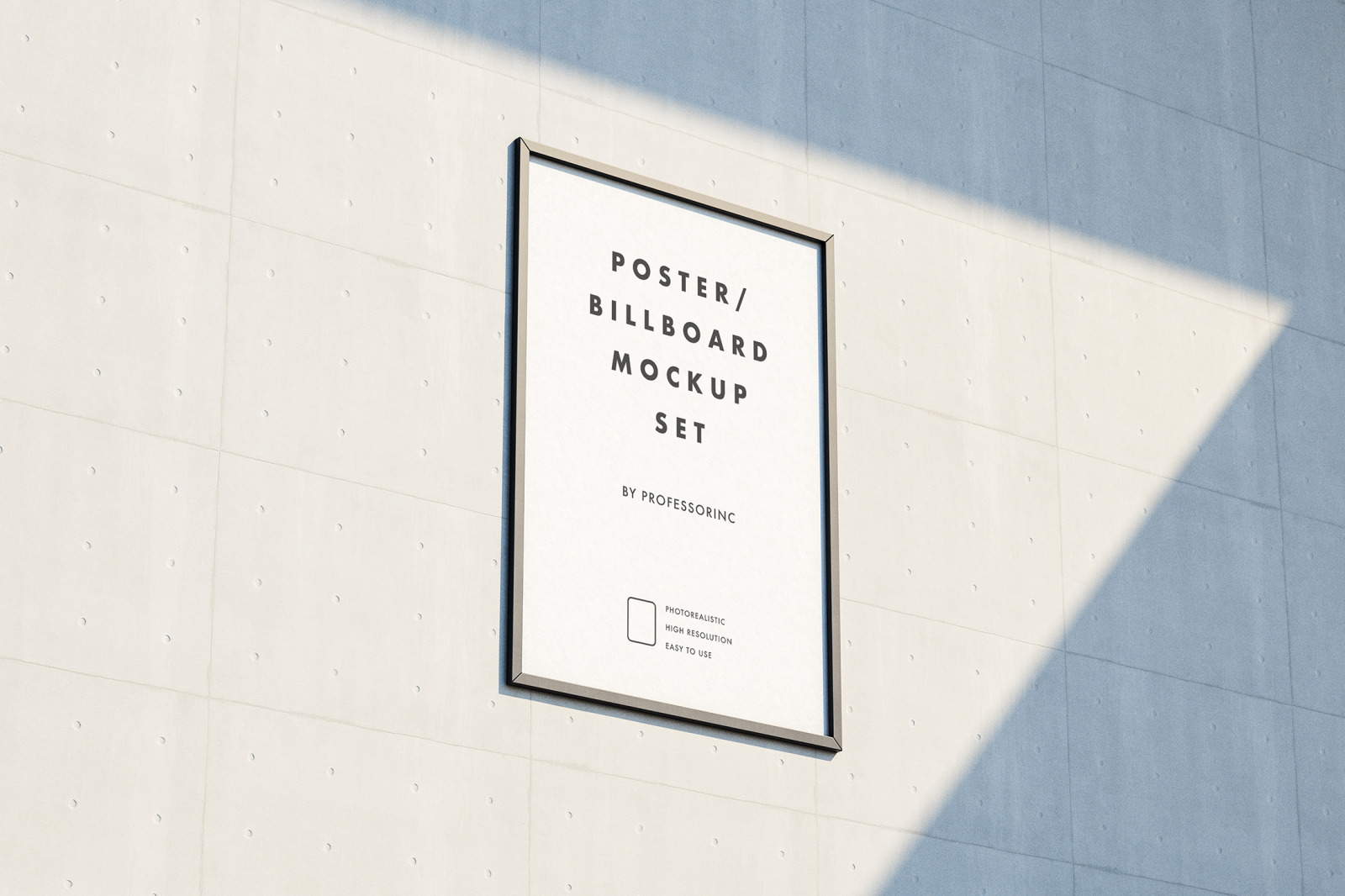 Poster / Billboard Mockup Set Poster / Billboard Mockup Set