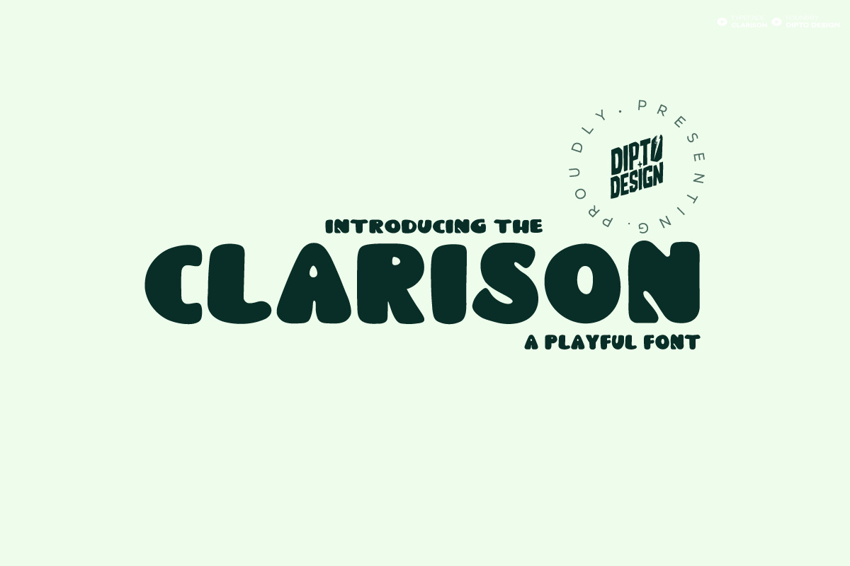 Clarison Font Clarison Font