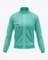 Women's Windbreaker Jacket Mockup