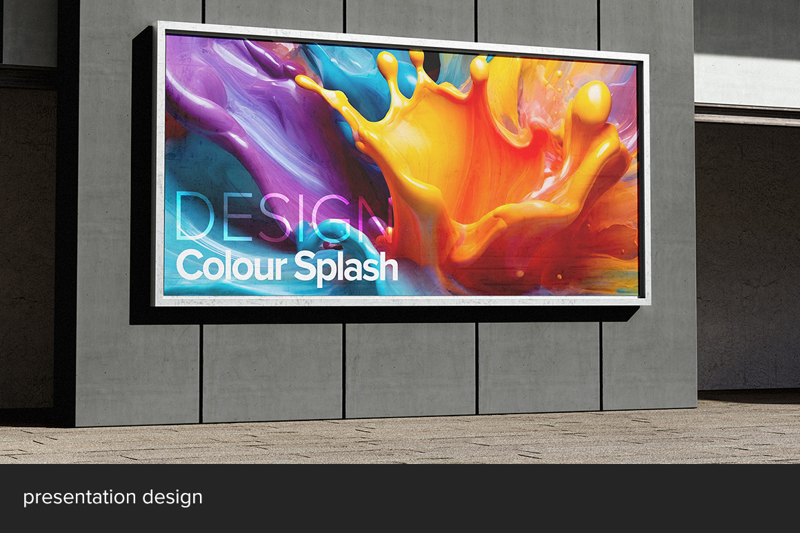 Rainbow Coloured Splashes Rainbow Coloured Splashes