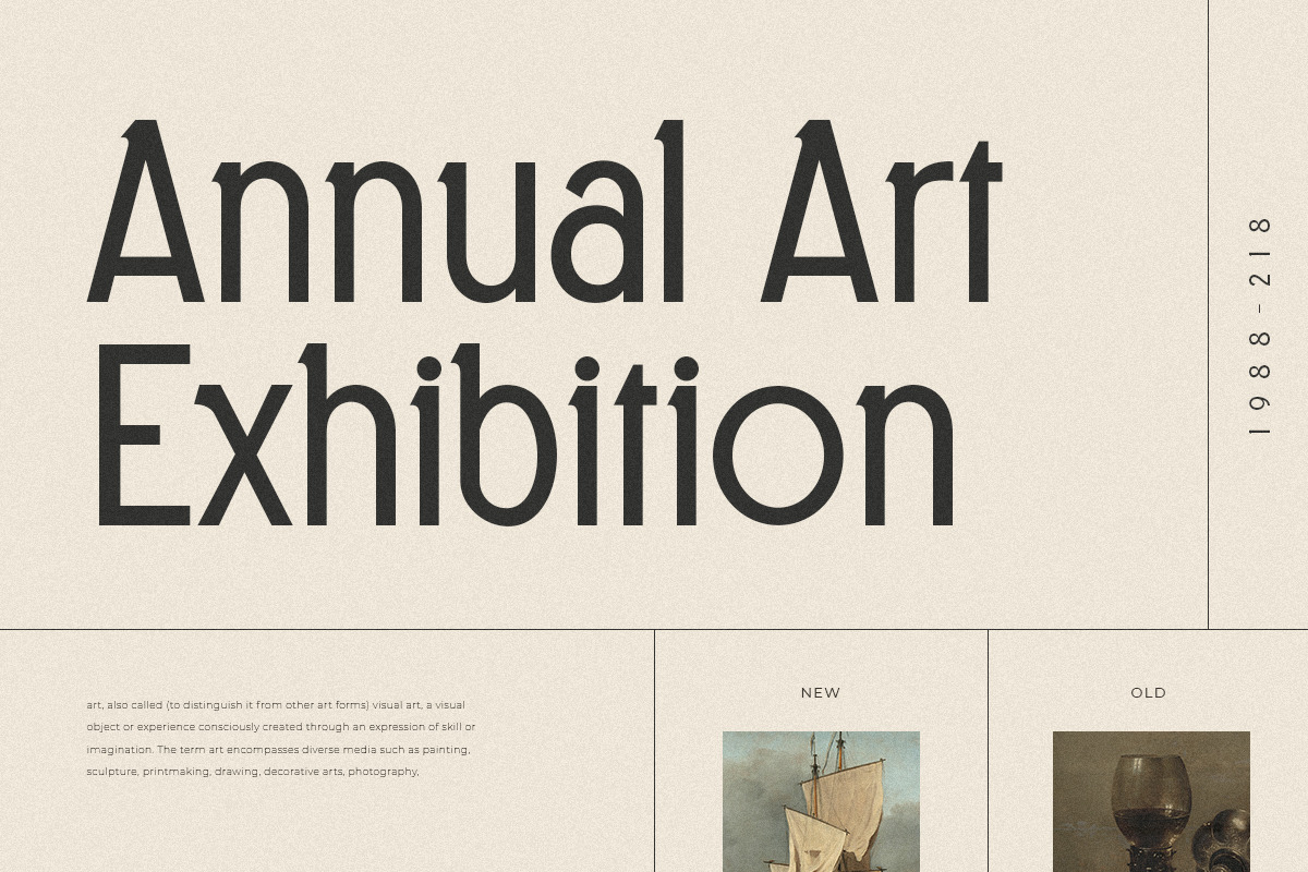 Sarifa - Unique Contemporary Branding Font Sarifa - Unique Contemporary Branding Font