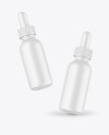 Two Ceramic Dropper Bottles Mockup