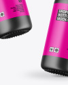 Two Ceramic Dropper Bottles Mockup