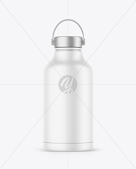 Matte Hydro Flask Bottle Mockup