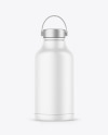 Matte Hydro Flask Bottle Mockup