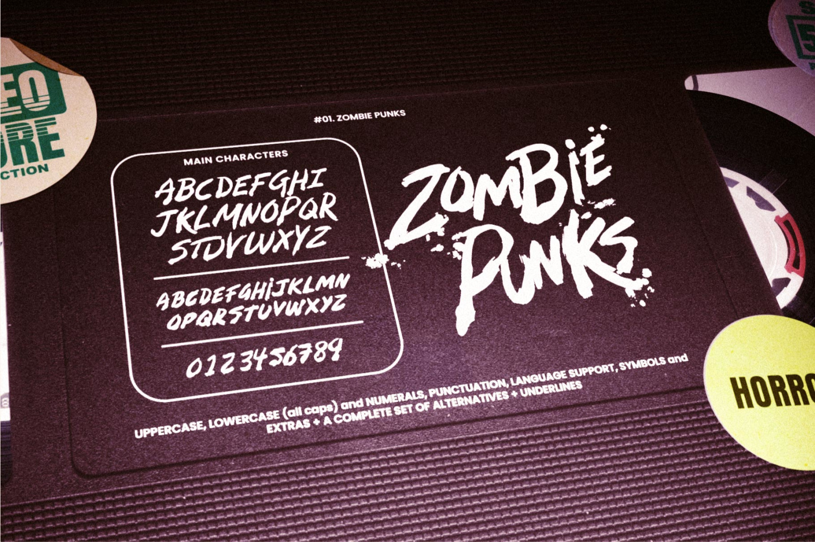The VHS Horror Font Bundle The VHS Horror Font Bundle