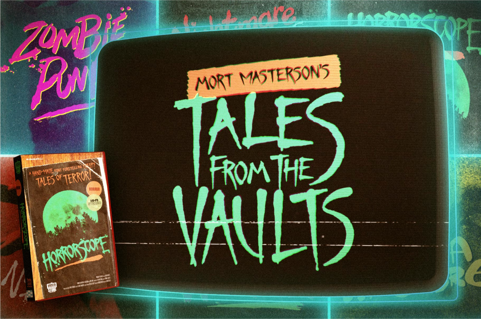 The VHS Horror Font Bundle The VHS Horror Font Bundle