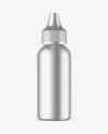 Matte Metallic Dropper Bottle Mockup