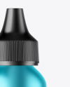 Matte Metallic Dropper Bottle Mockup