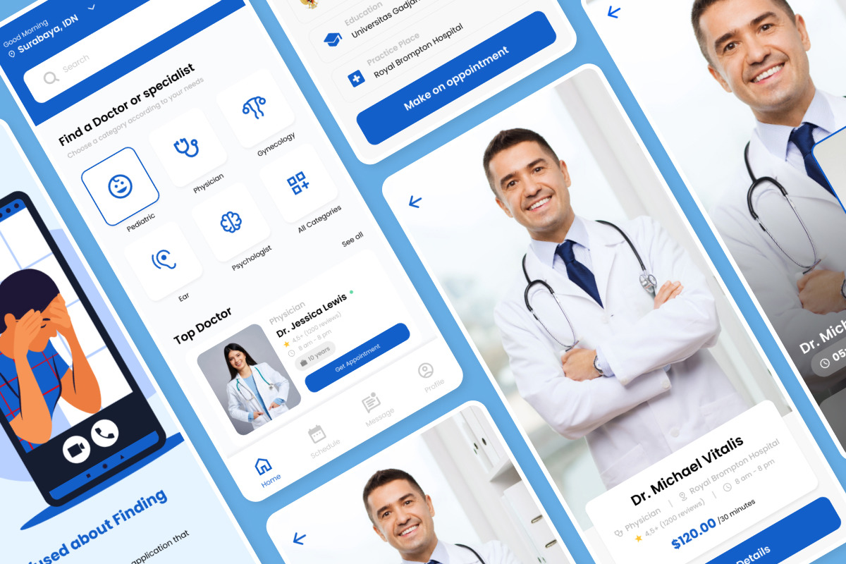 ConsultaDoc - Doctor Appointment Mobile App