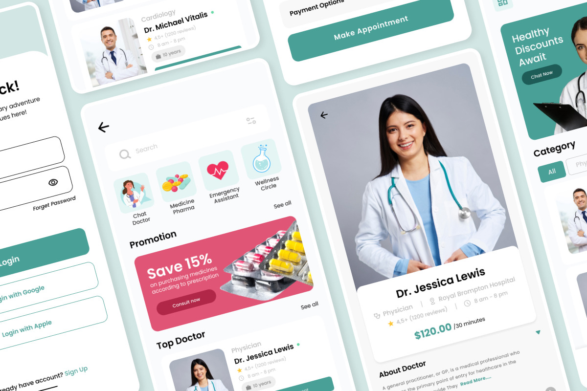 LifeCare - Doctor Appointment Mobile App LifeCare - Doctor Appointment Mobile App