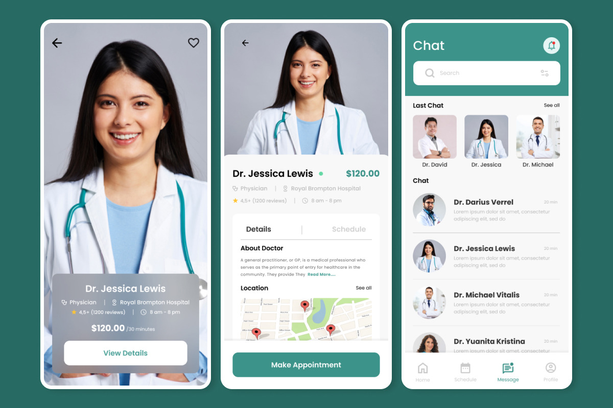 HealthCare - Doctor Appointment Mobile App