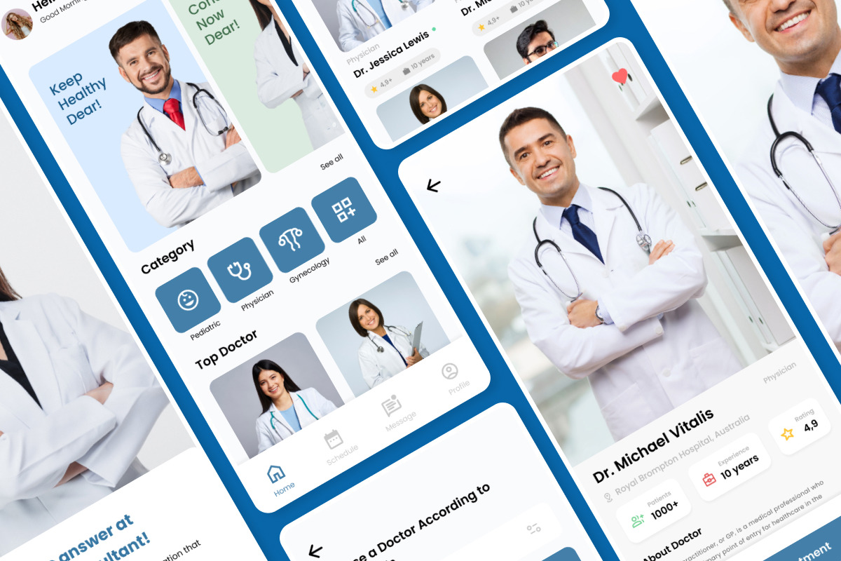 MedineCare - Doctor Appointment Mobile App