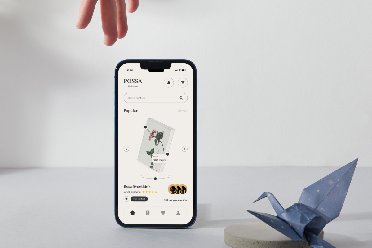 Possa - Online Book Store Mobile App Possa - Online Book Store Mobile App