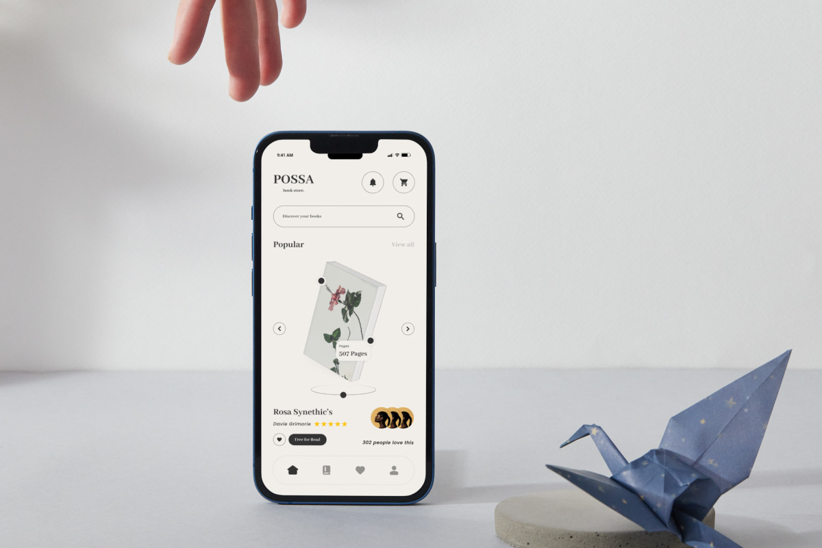 Possa - Online Book Store Mobile App