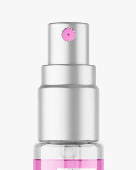 Clear Spray Bottle Mockup Clear Spray Bottle Mockup