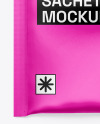Matte Sachet Mockup