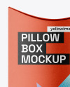 Kraft Paper Pillow Box Mockup