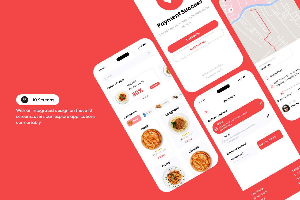 FlavorDash - Food Delivery Mobile App