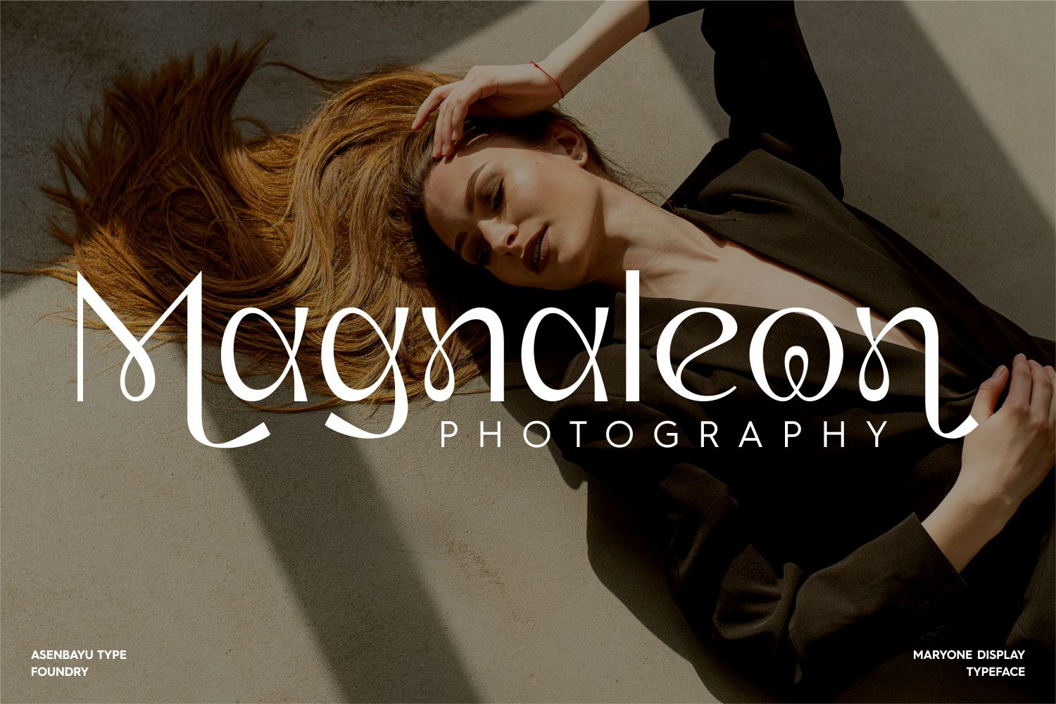 Maryone - Unique Meander Typeface Maryone - Unique Meander Typeface