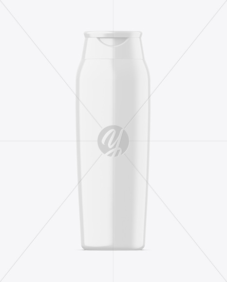 Glossy Shampoo Bottle Mockup